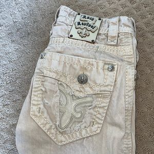 Rock Revival James Slim Straight Jeans.